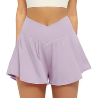 Crossover Flowy Athletic Shorts – Comfortable and Quick-Drying Design