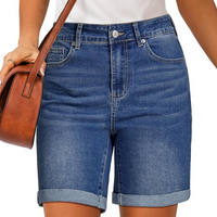 Fold Hem Button Shorts –  Practical Design for Active Days