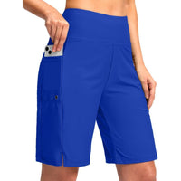 Athletic Shorts Rise Pockets – Flexible Swim Shorts for Active Wear