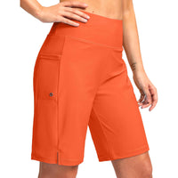 Athletic Shorts Rise Pockets – Flexible Swim Shorts for Active Wear