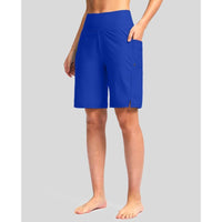 Athletic Shorts Rise Pockets – Flexible Swim Shorts for Active Wear