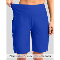 Athletic Shorts Rise Pockets – Flexible Swim Shorts for Active Wear