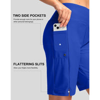 Athletic Shorts Rise Pockets – Flexible Swim Shorts for Active Wear
