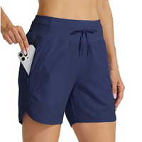 High Rise Solid Shorts – Comfortable and Stylish for Workouts