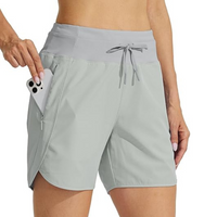 High Rise Solid Shorts – Comfortable and Stylish for Workouts