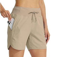 High Rise Solid Shorts – Comfortable and Stylish for Workouts