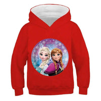 Long Sleeve Cartoon Printed Hoodies