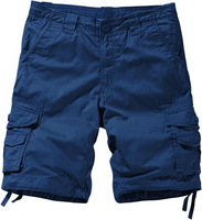 Loose Cargo Shorts With Drawstring Waist