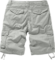 Loose Cargo Shorts With Drawstring Waist