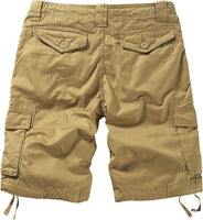 Loose Cargo Shorts With Drawstring Waist