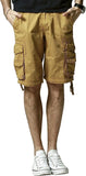 Loose Cargo Shorts With Drawstring Waist