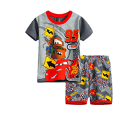 Kids Dynamic Race Car Shorts Set