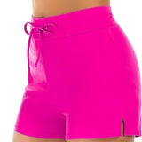 Swim Shorts Built In Briefs – Quick Dry Stretch Fabric with Drawstring