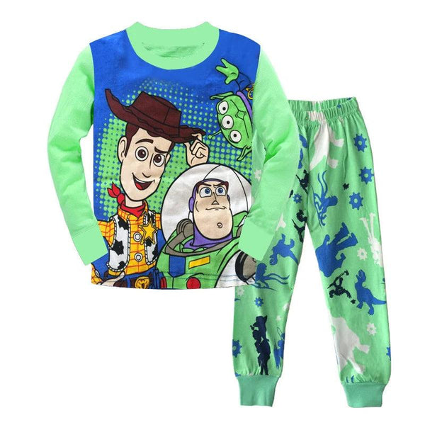 Cartoon Pajama Set for Kids