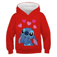 Vibrant Character Themed Youth Hoodie