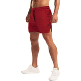 Workout Shorts Zip Pocket – Lightweight and Athletic Fit