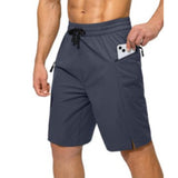 Zipper Pockets Beach Shorts