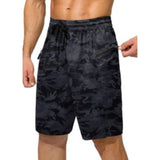 Zipper Pockets Beach Shorts