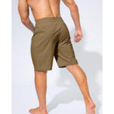 Zipper Pockets Beach Shorts