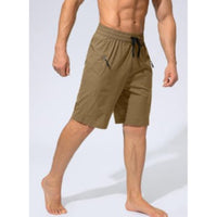 Zipper Pockets Beach Shorts