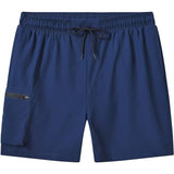 Zipper Pockets With Stretchable Swim Shorts