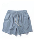 Casual Drawstring Plain Beach Shorts