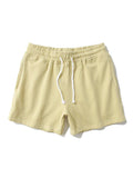 Striped Pattern Jersey Shorts With Drawstring