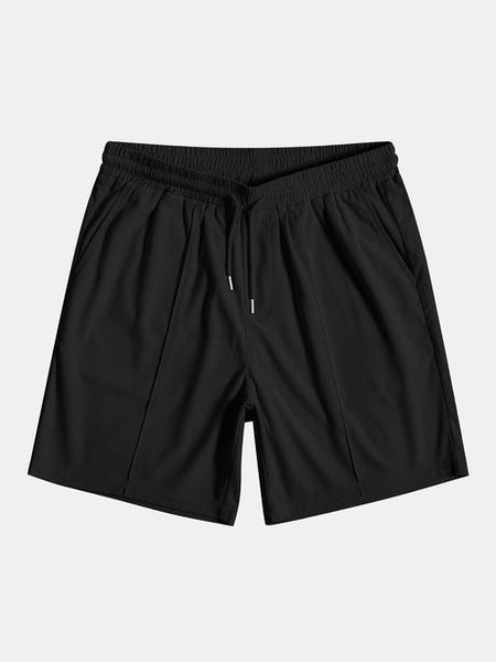 Casual Drawstring Beach Shorts