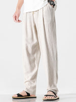 Plain Pattern Harem Pants