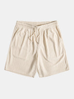 Grid Jacquard Beach Shorts