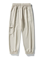 Elastic Waistband Cargo Style Jogging Pants