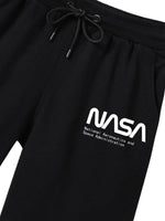 NASA Letter Printed Shorts