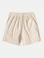 Grid Jacquard Beach Shorts