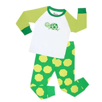 Kids Tortoise Printed Full Sleeve Kids Pajama Set - Children Pajamas
