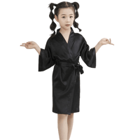 Solid Color Short Robes For Girls - Children Pajamas