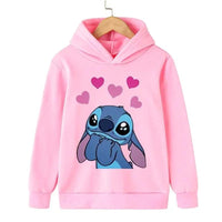 Classic Casual Animated Printed Fun Hoodie
