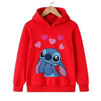 Classic Casual Animated Printed Fun Hoodie