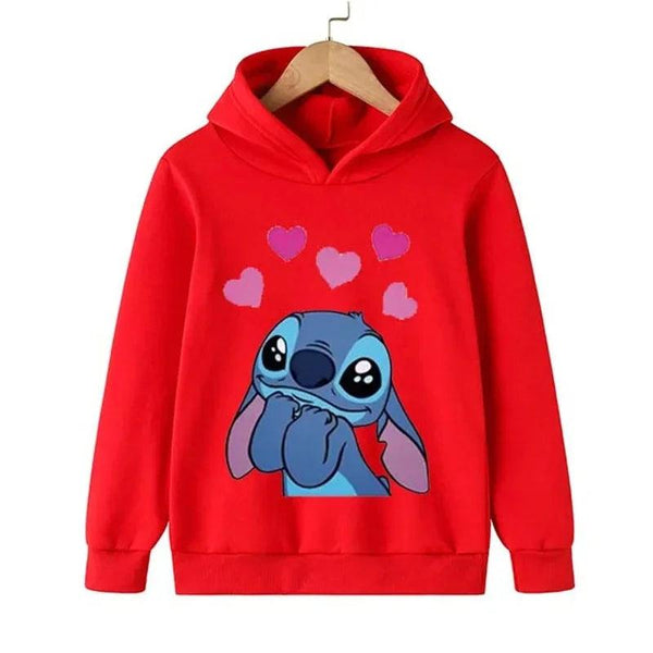 Classic Casual Animated Printed Fun Hoodie