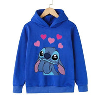 Classic Casual Animated Printed Fun Hoodie