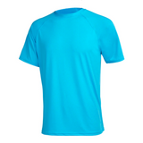 Light Blue Short Sleeve Surfing T-Shirt