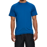 Blue Short Sleeve Surfing T-Shirt