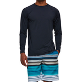 Black Long Sleeve Surfing T-Shirt