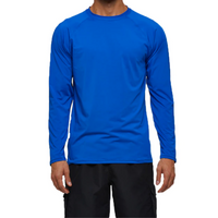 Royal Blue Long Sleeve Surfing T-Shirt