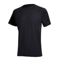 Men's Black Short Sleeve Sports Quick-Dry T-Shirt
