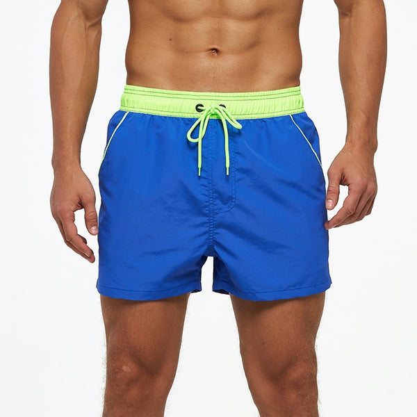 Men's Blue Swim Trunks Shorts