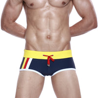 The Belted Draw String Swim Boxer Shorts