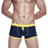 The Tie-Up Draw String Swim Boxer Shorts
