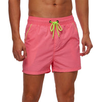 Men's Pink Swim Trunks Shorts