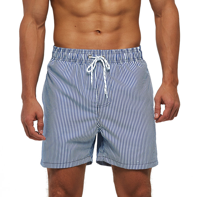 Vertical Striped Draw String Swim Shorts – Waves And Trunks
