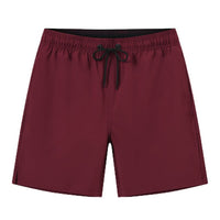 Dark Red Swim Shorts